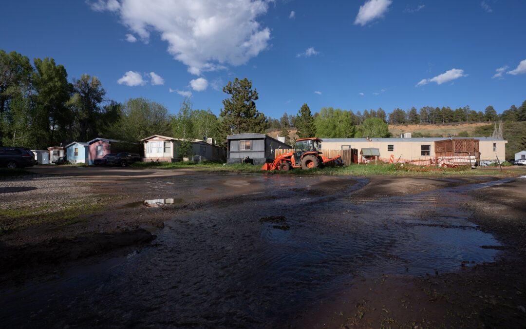 A small wastewater system failed in southwestern Colorado, sending E. coli into nearby water